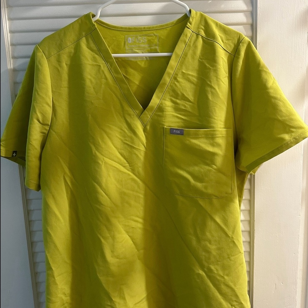 Figs Limeaide Scrub set XL